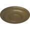 Ekena Millwork Niobe Ceiling Medallion (Fits Canopies up to 8 5/8"), Hand-Painted Mississippi Mud, 18"OD x 1 1/2"P CM18NIMMF - alternate 2